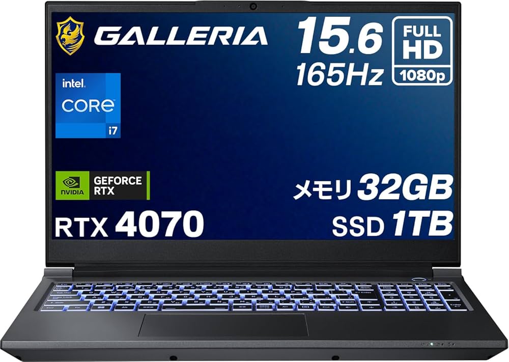 Amazon.co.jp: GALLERIA ガレリア ゲーミングノートPC ZL7C-R47-5 Core