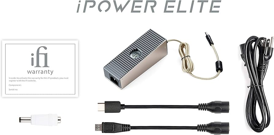 Amazon.com: iFi iPower Elite Low Noise Power Supply Adapter (5V