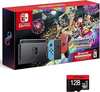 Amazon.com: Nintendo Switch Mario Kart 8 Deluxe Bundle 3 Month