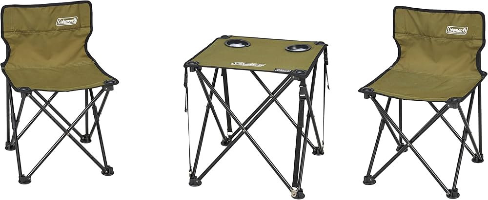 Amazon | Coleman(コールマン) コンパクトチェアテーブルセット
