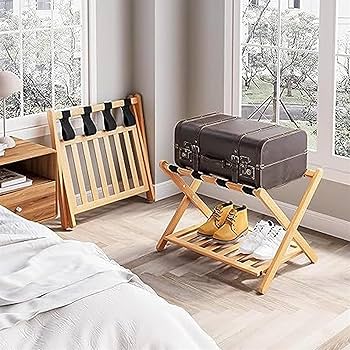 Amazon.co.jp: バゲージラック 荷物置き 折りたたみ式荷物ラック