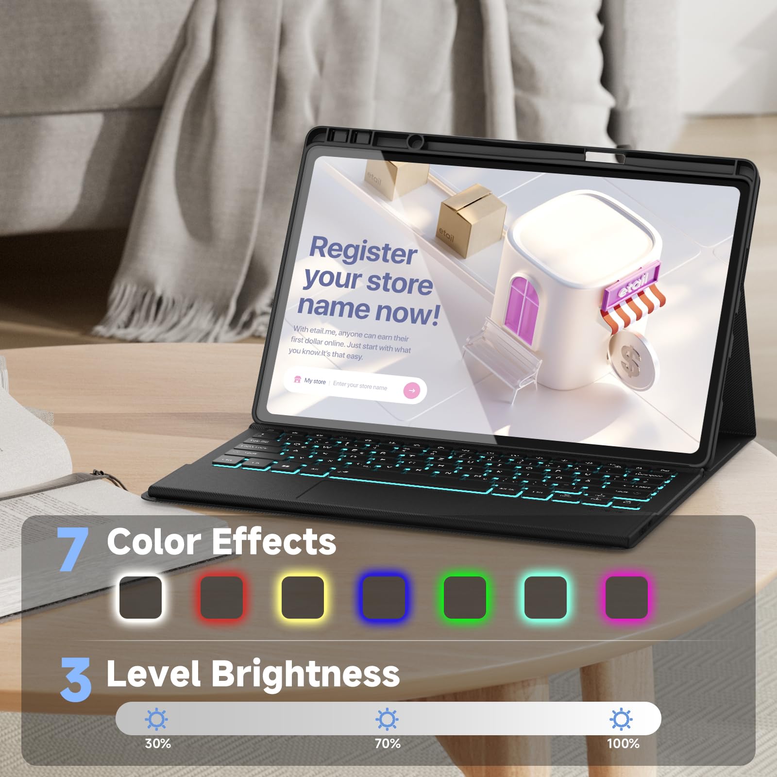 Amazon.co.jp: Lenovo Idea Tab Pro 12.75インチ 2025用キーボード