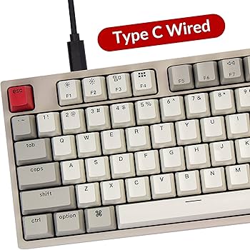 Amazon | Keychron C2 フルサイズ 有線メカニカルキーボード Mac対応