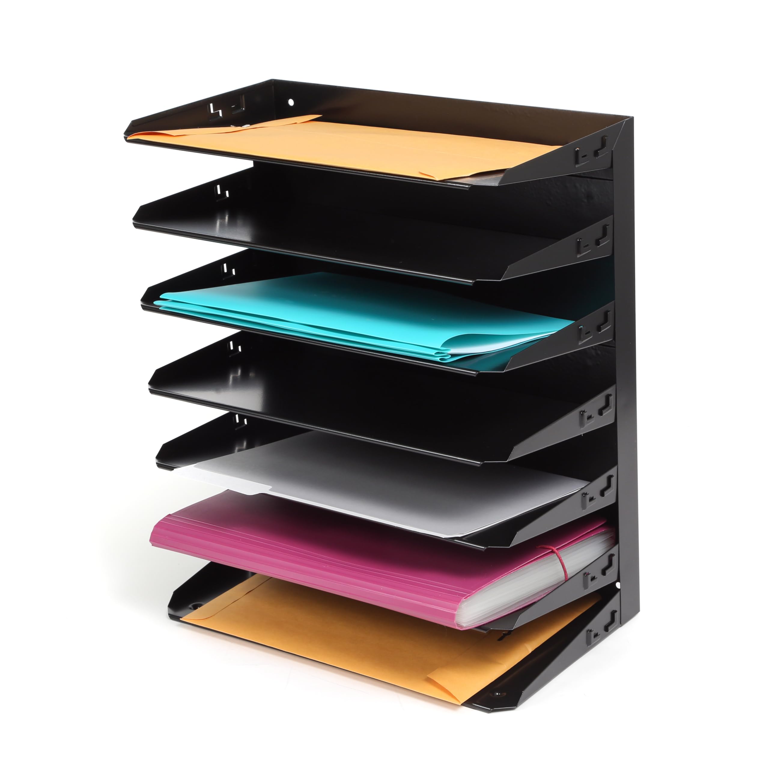Amazon.com: Huron Desktop Horizontal 7-Slot Legal File Binder