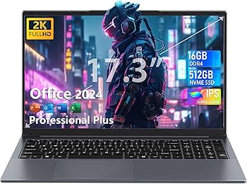 Amazon.co.jp: Fsjun Office 2024搭載ノートパソコン Win11 Pro搭載