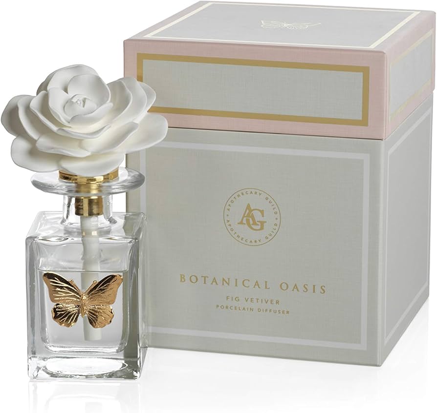Amazon.com : Zodax Apothecary Guild Botanical Porcelain Diffuser
