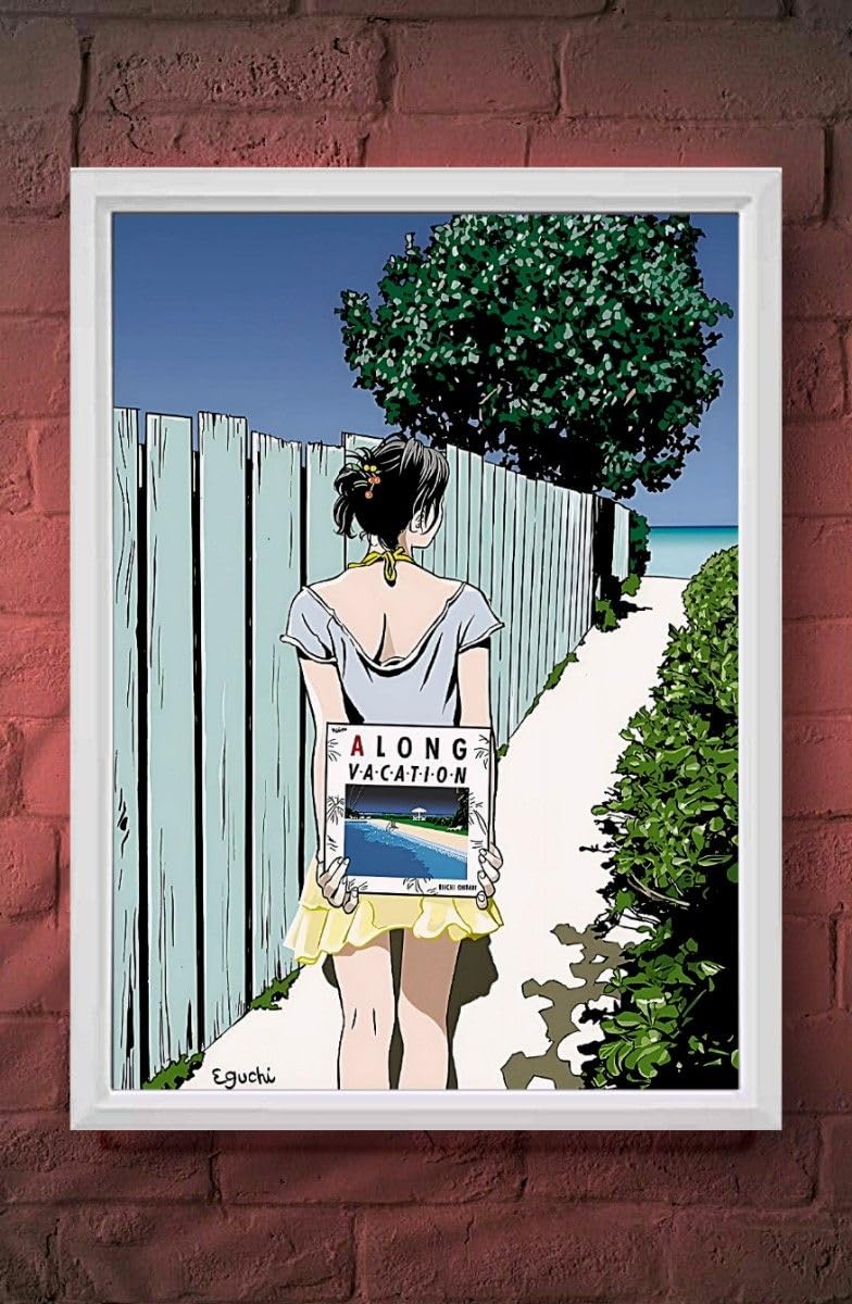 Amazon.co.jp: 大瀧詠一 江口寿史 ア ロングバケーションA4サイズ写真