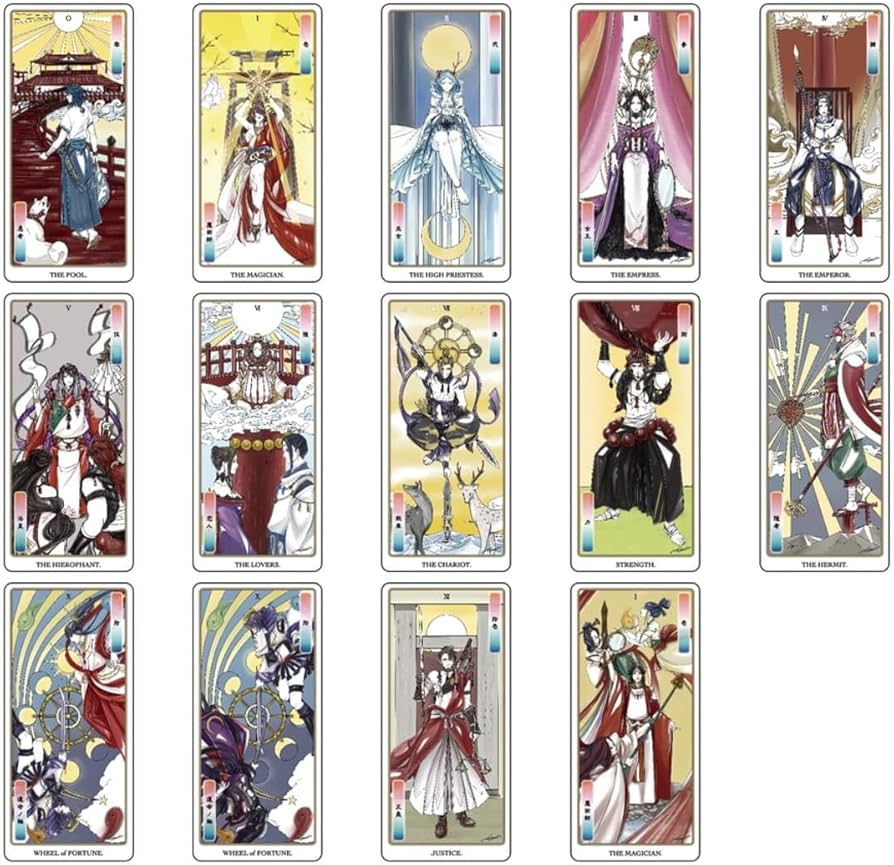 Amazon.co.jp: 正規品 日本神話タロット 極 フルデッキ＆ ベルベット