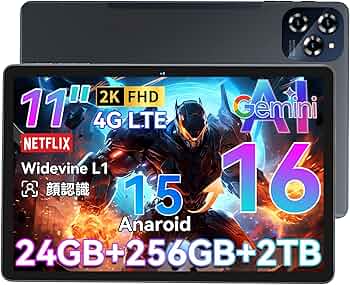 Amazon.co.jp: 【Android16 タブレット 11インチ】TABWEE W90