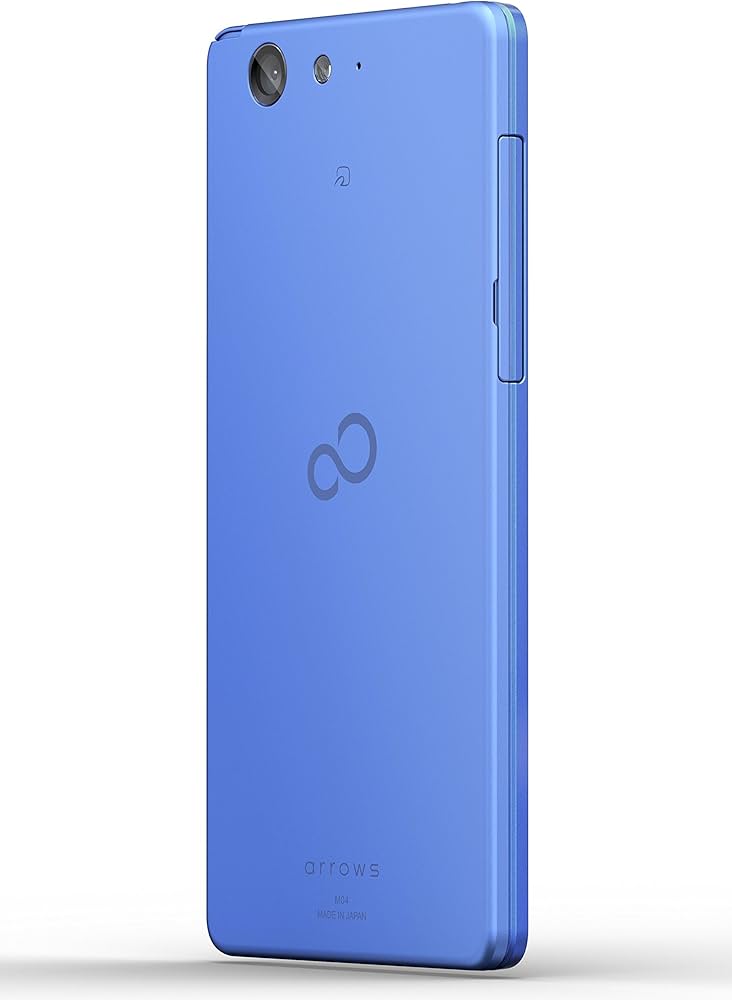 Amazon | 富士通 SIMフリースマートフォン arrows M04(デニムブルー