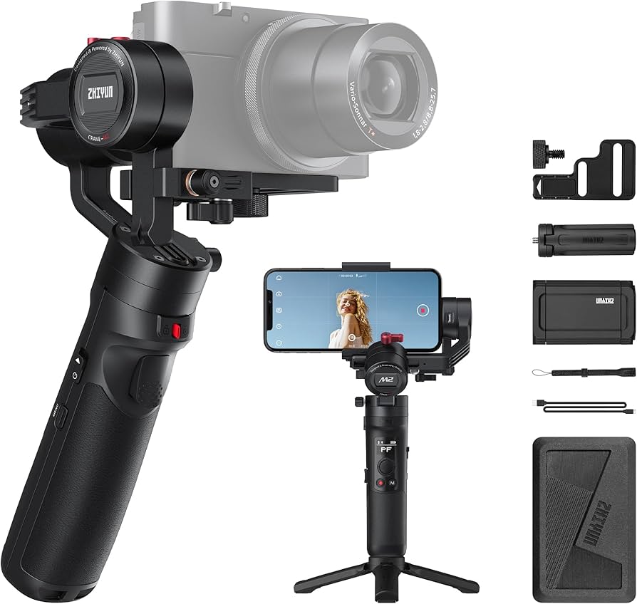 Amazon.com: ZHIYUN Crane-M2 [Official] Gimbal Stabilizer for