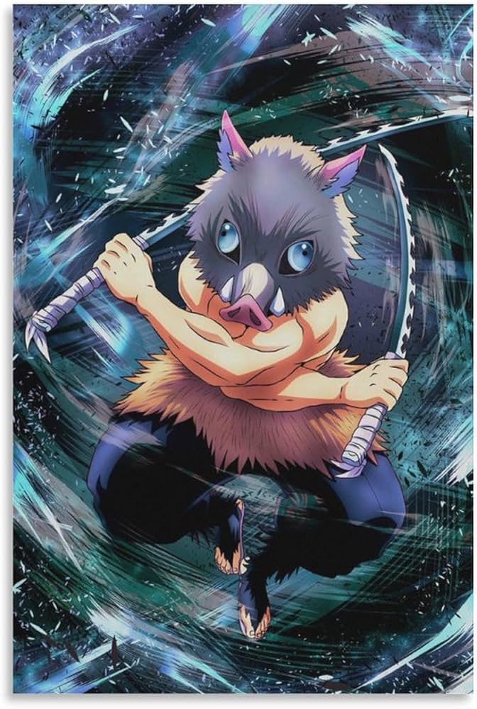 Amazon.co.jp: アニメゴーストスレイヤー嘴平伊之助 HD キャラクター