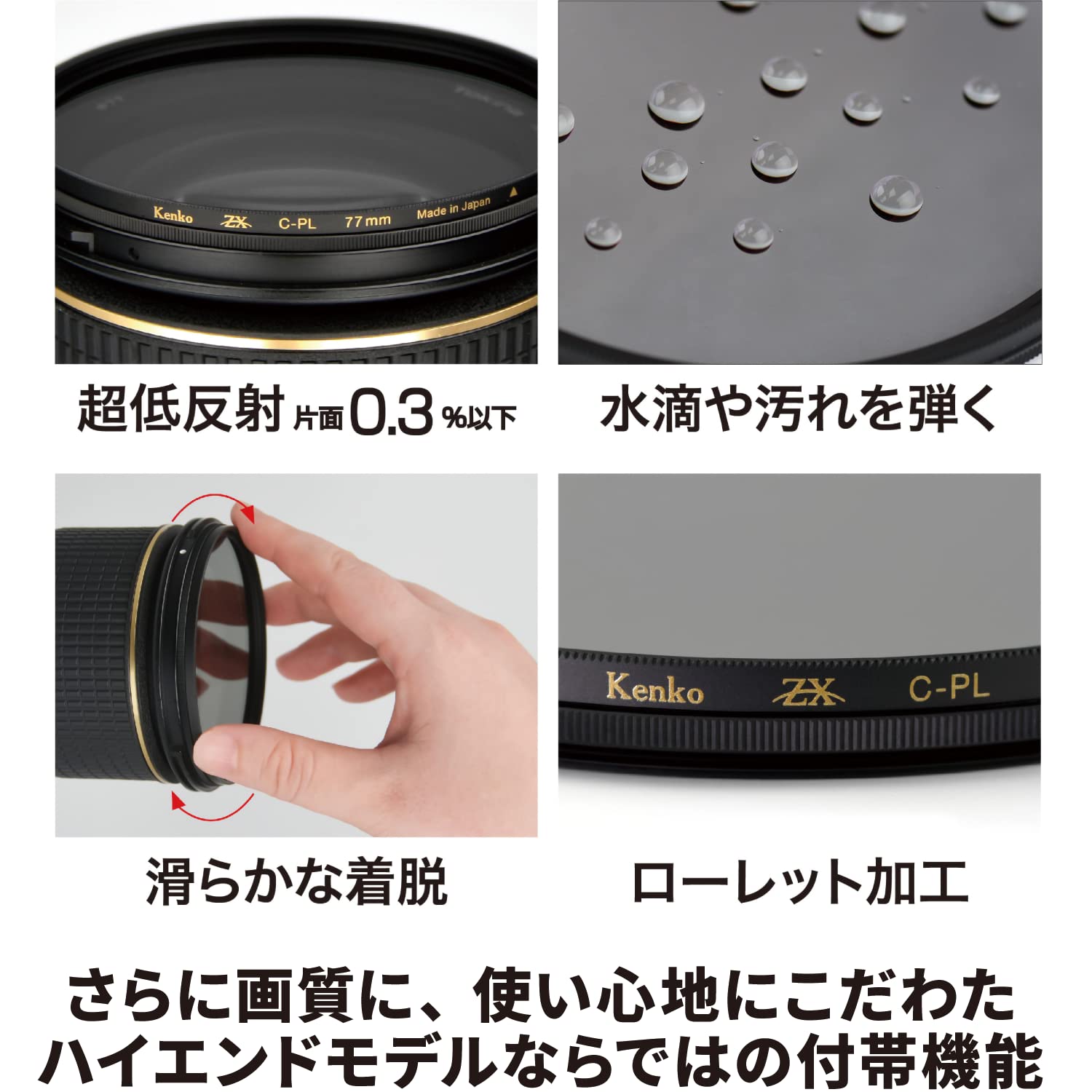 Amazon | Kenko PLフィルター ZX サーキュラーPL 67mm 高透過偏光膜