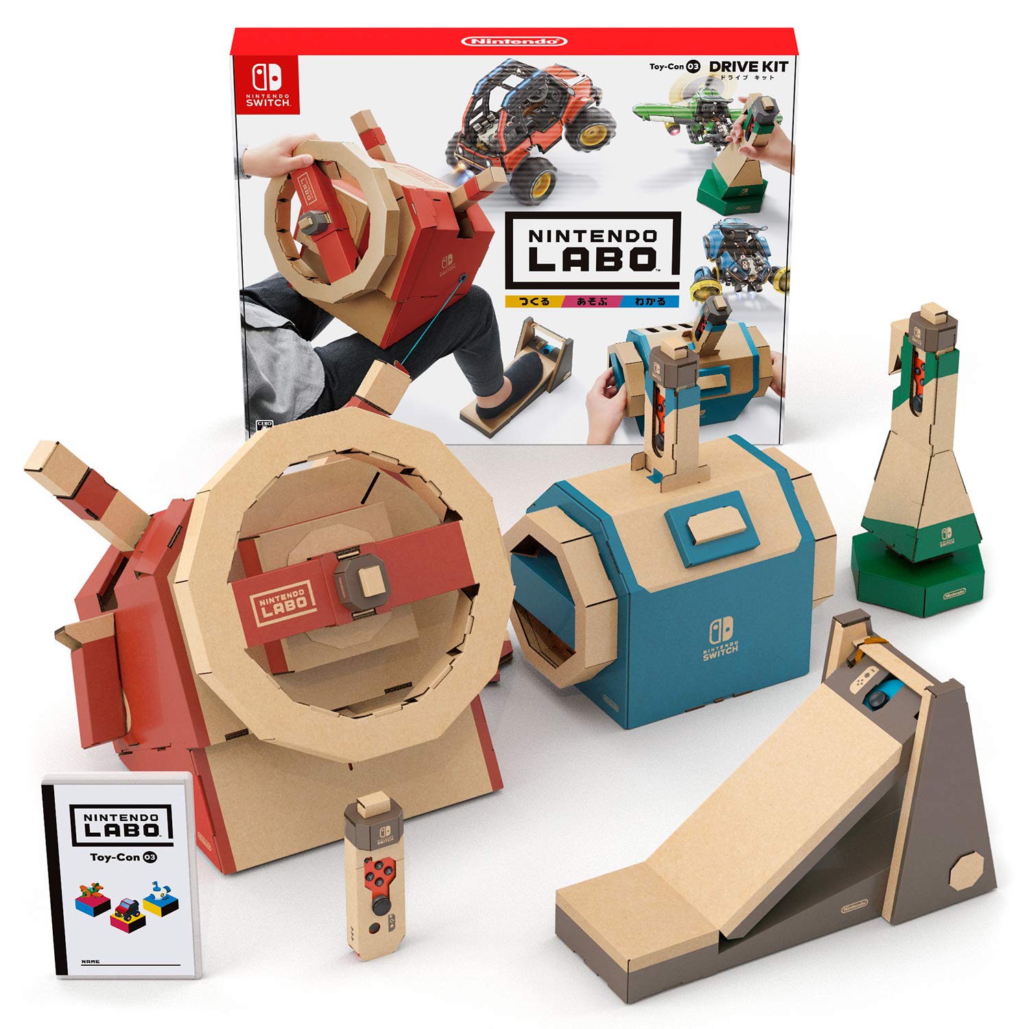 Amazon.com: Nintendo Labo Toy-Con 03: Vehicle Drive Kit - Switch