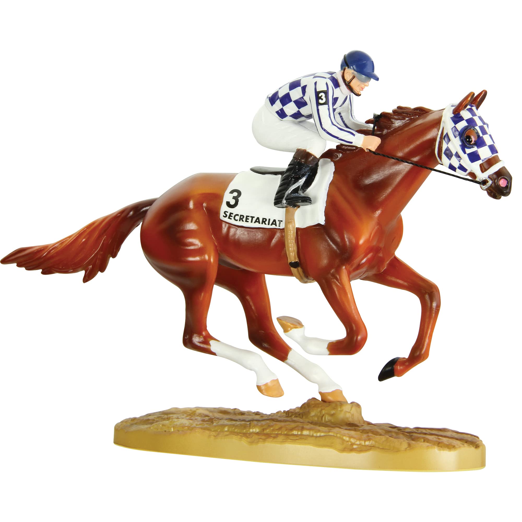 Amazon.co.jp: Breyer Horses Secretariat 50周年記念フィギュア 限定