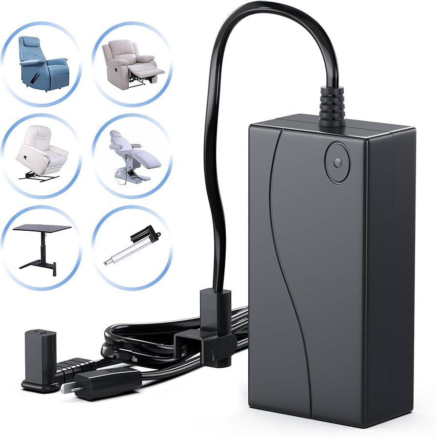 Amazon.com: Power Recliner Power Supply,2-Pin 29V 2A Power Supply