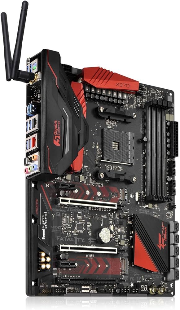 Amazon | ASRock AMD X370チップセット搭載 ATXマザーボード X370