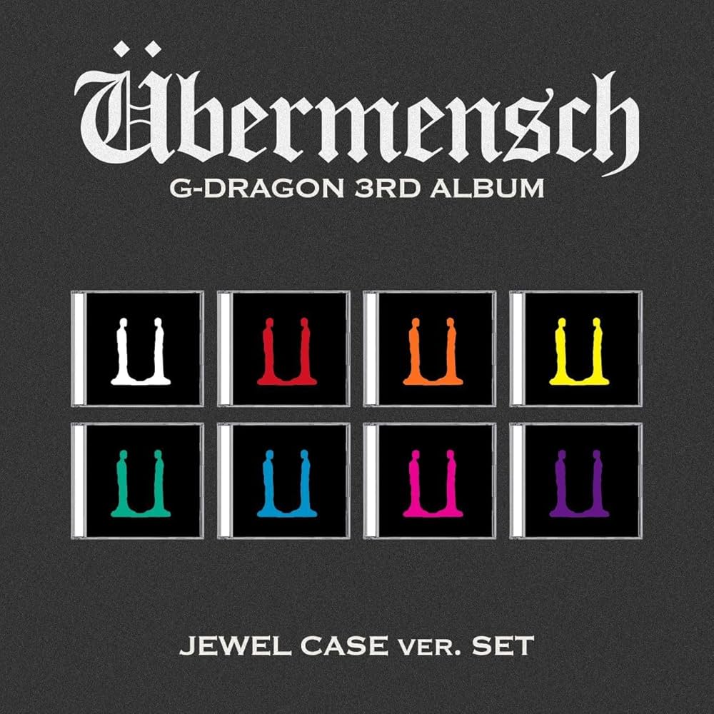 G-DRAGON - G-DRAGON 3RD ALBUM [Übermensch] JEWEL ver. SET - Amazon