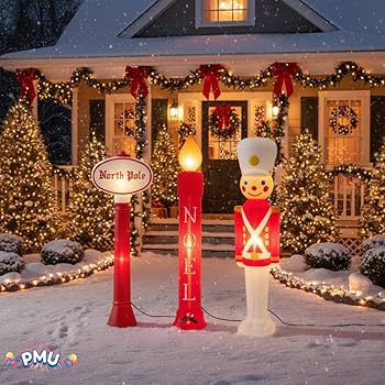 Amazon.co.jp: PMU クリスマスライトアップノエルキャンドル - ブロー