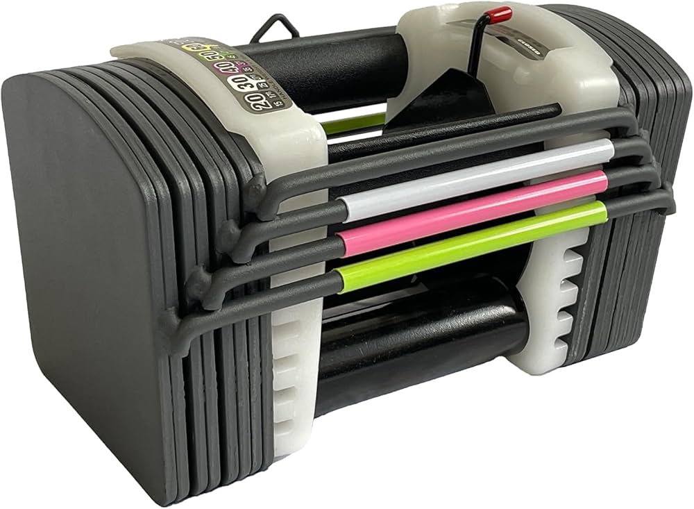 Amazon | TOP FILM 可変式ダンベル19～41kg コンパクト 簡単重量変更