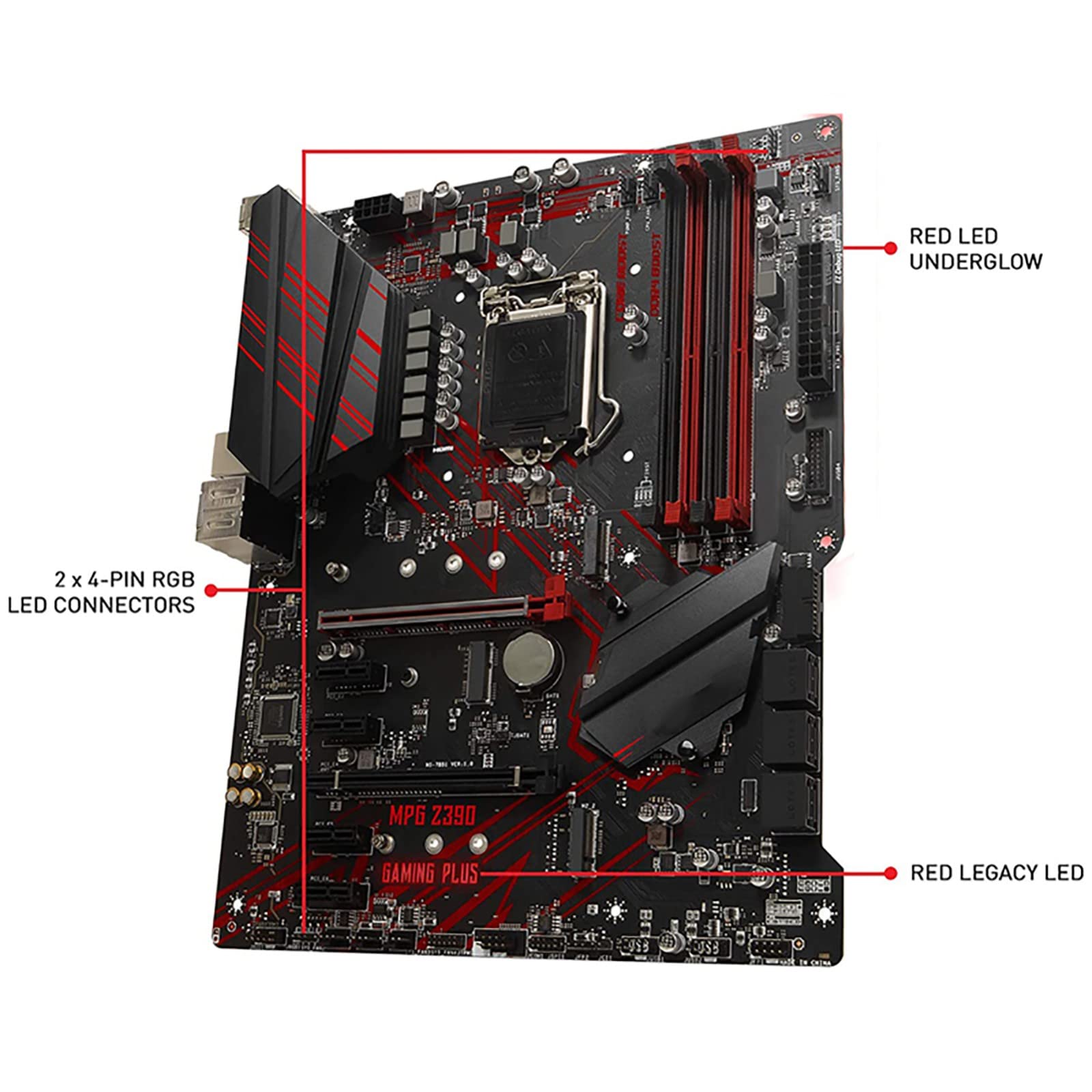 Amazon | マザーボードfit for MSI MPG Z390 LGA 1151 Z390 DDR4 128GB