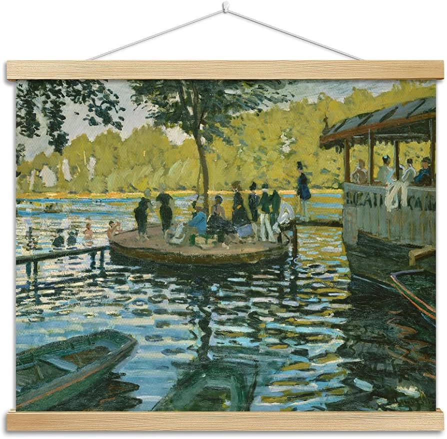 Amazon.com: ZoTuoART Impressionist Claude Monet Landscape Oil