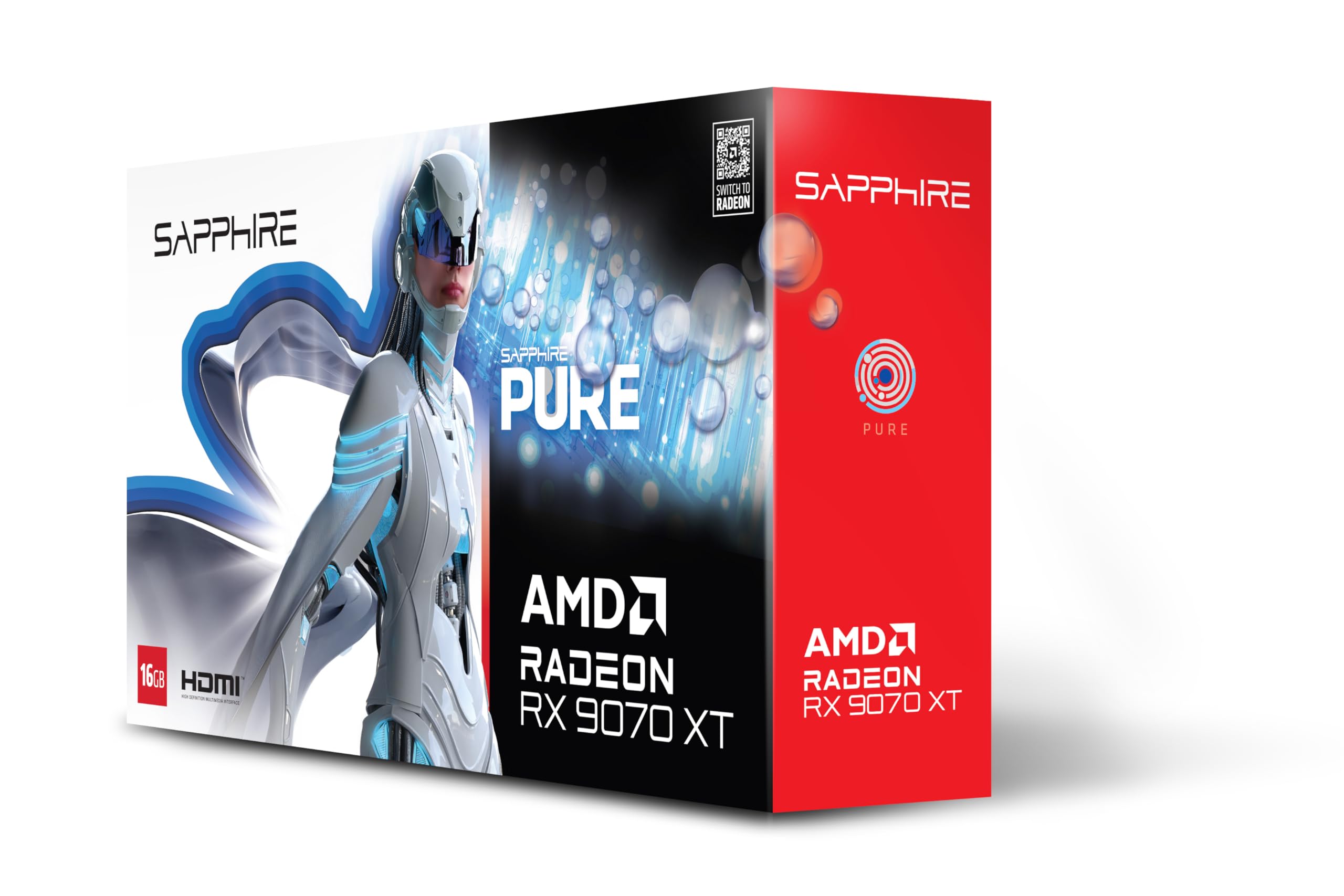 Amazon | SAPPHIRE PURE Radeon RX 9070 XT GAMING OC 16GB