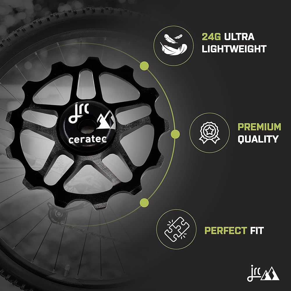 Amazon.com : JRC Components Pair of 13T Jockey Wheels for Shimano