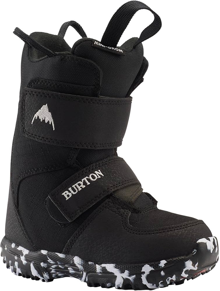 Amazon | Burton ミニグロム スノーボードブーツ キッズ 9C ブラック