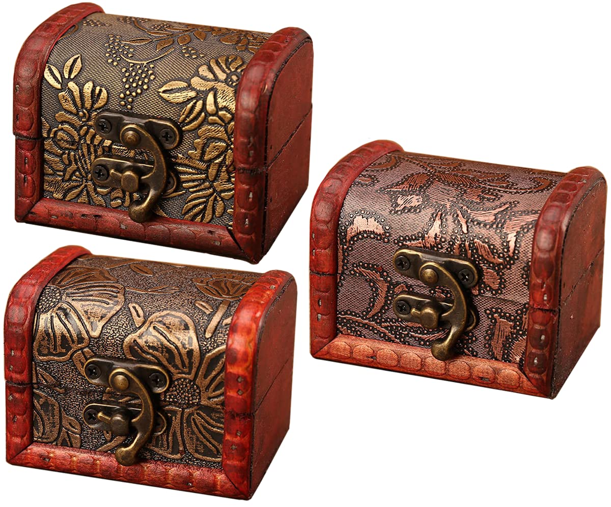 Amazon｜elrinrin アンティーク 風 ボックス 小箱 ミニ 収納 レトロ