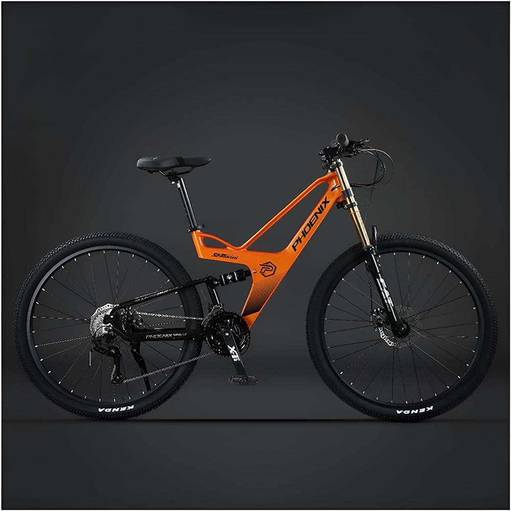 Amazon | 27.5インチ マウンテンバイク 30段変速 フルサス 自転車MTB