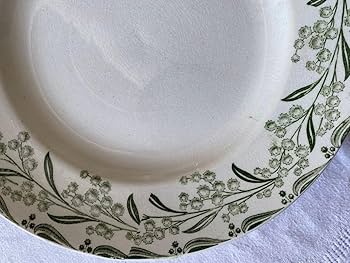 Amazon.co.jp: フランス アンティーク プレート ミモザ b saint amand