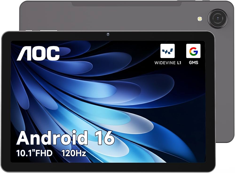 Amazon.co.jp: 【最新Android 16搭載·AOC M10タブレット】10インチFHD
