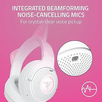 Amazon.com: Razer Kraken Kitty V2 BT Wireless RGB Headset: Chroma