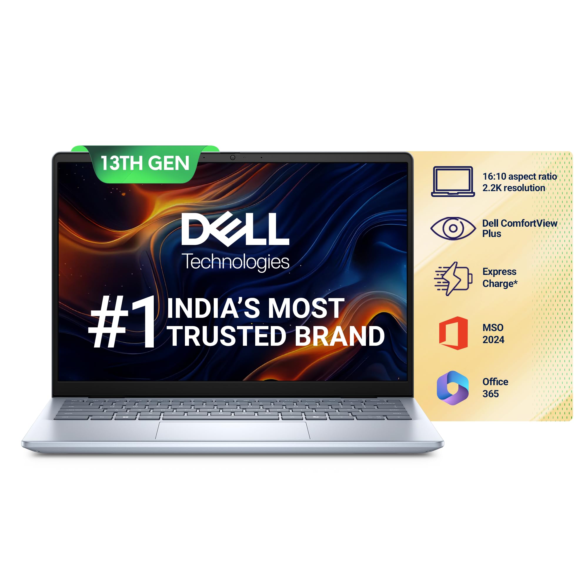 Dell Inspiron 5440 Thin & Light Laptop, Intel Core i5-1334U