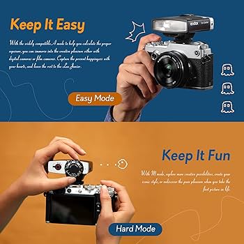 Amazon | Godox Lux Junior レトロ カメラ フラッシュ | GODOX