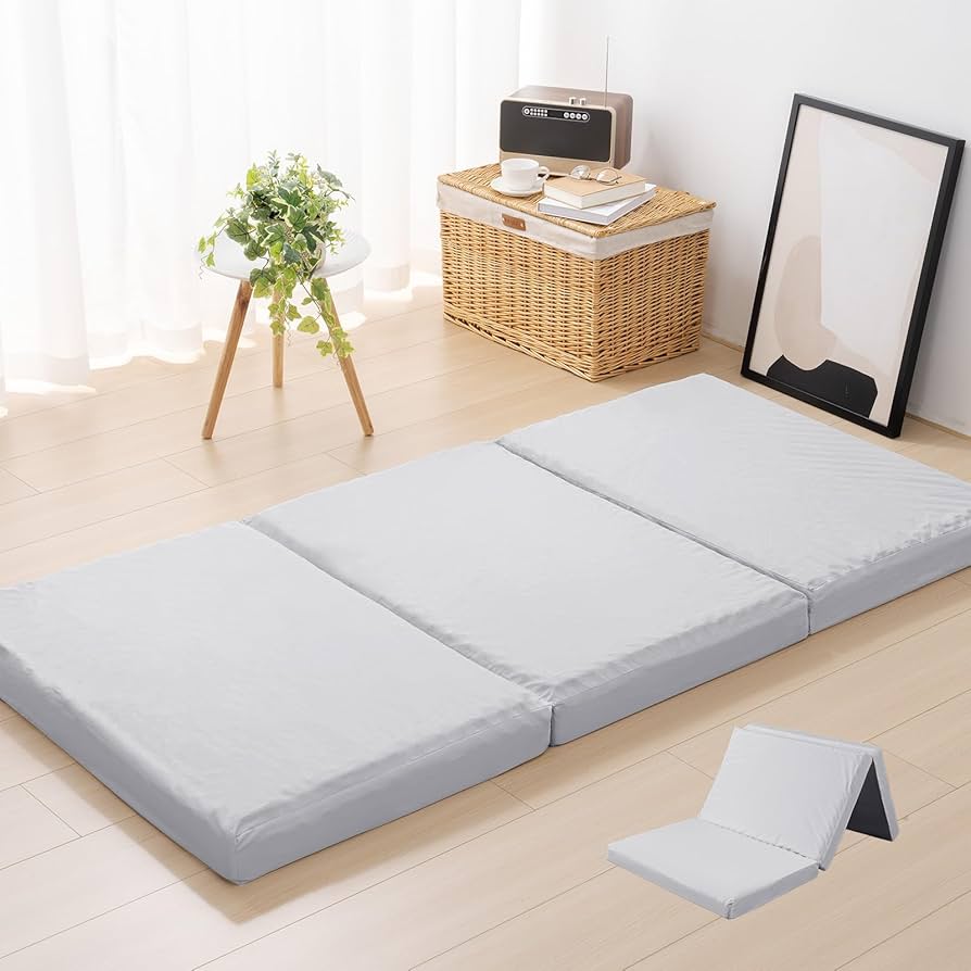 Amazon｜HOMFINE 高反発マットレス シングル 三つ折り 極厚10cm 20D