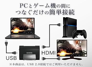 Amazon | 【Amazon.co.jp限定】アイ・オー・データ HDMI ゲーム
