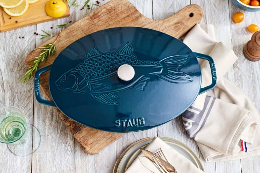Amazon.co.jp: ストウブ(Staub) 「 フィッシュシグネチャー オーバル