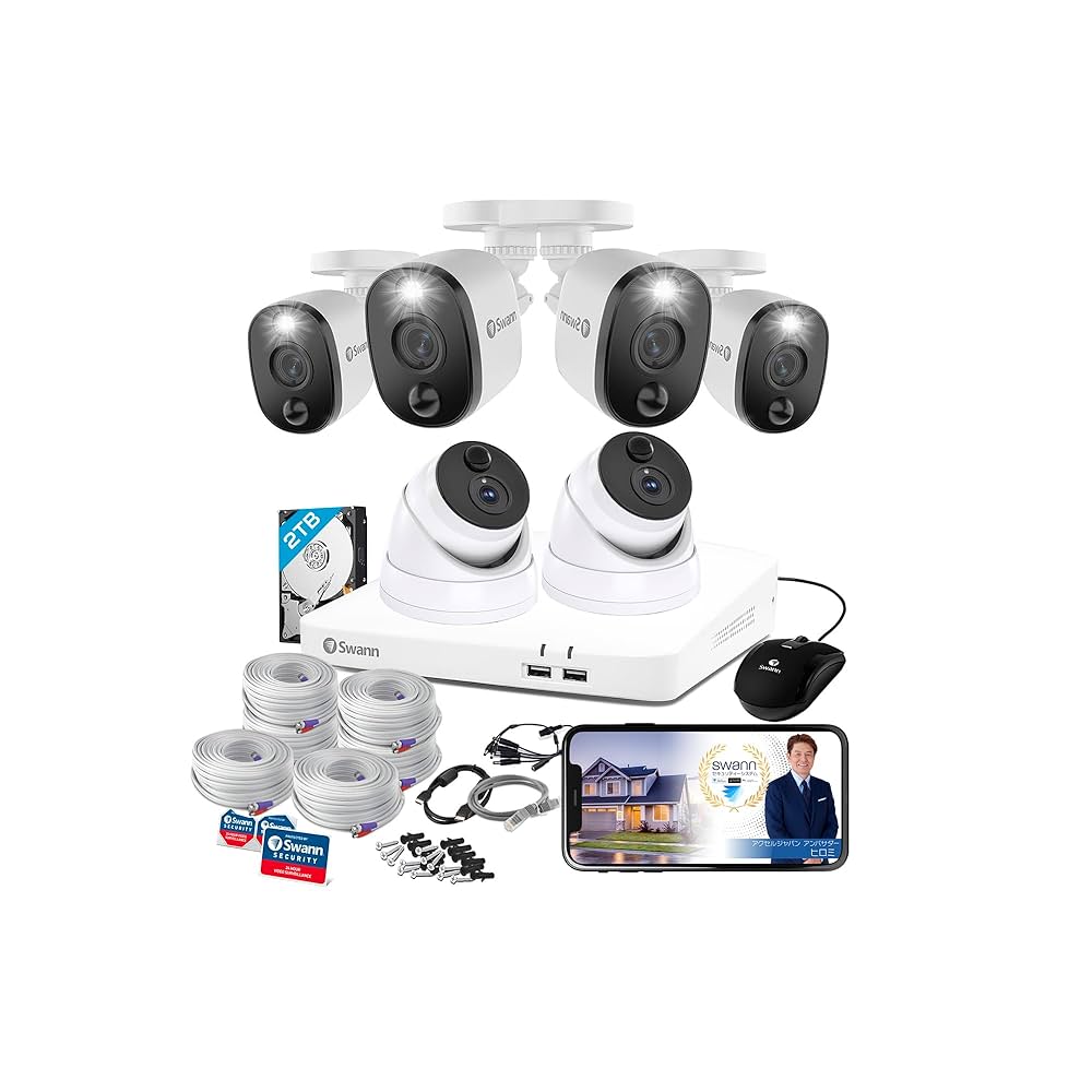 Swann セキュリティカメラ SWDVK-85680W4WL2D-JP 【公式通販】