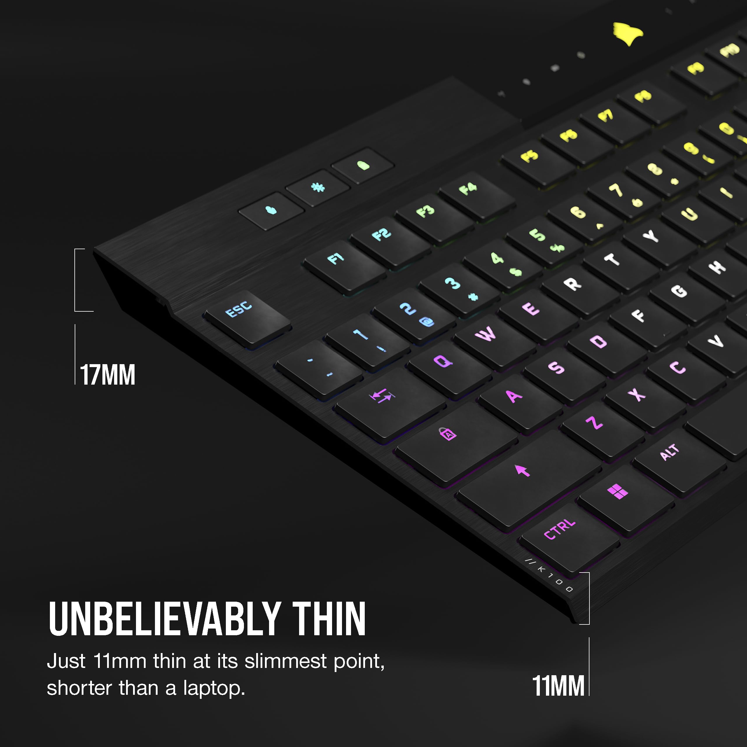 Amazon.com: Corsair K100 AIR Wireless RGB Mechanical Gaming