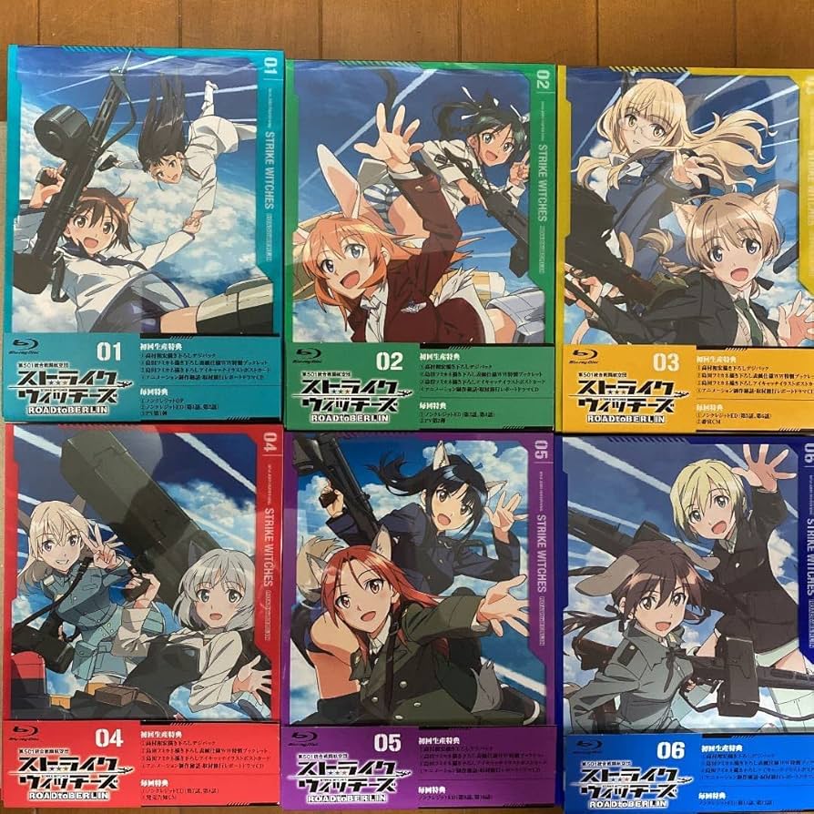 Amazon.co.jp: Blu-rayストライクウィッチーズ ROAD to BERLIN 全6巻