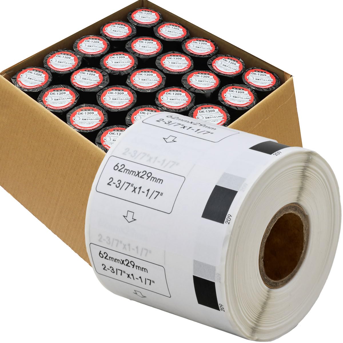 Amazon | 【互換ラベルLabo】 DK-1209 ブラザー 互換 ラベル 50ロール