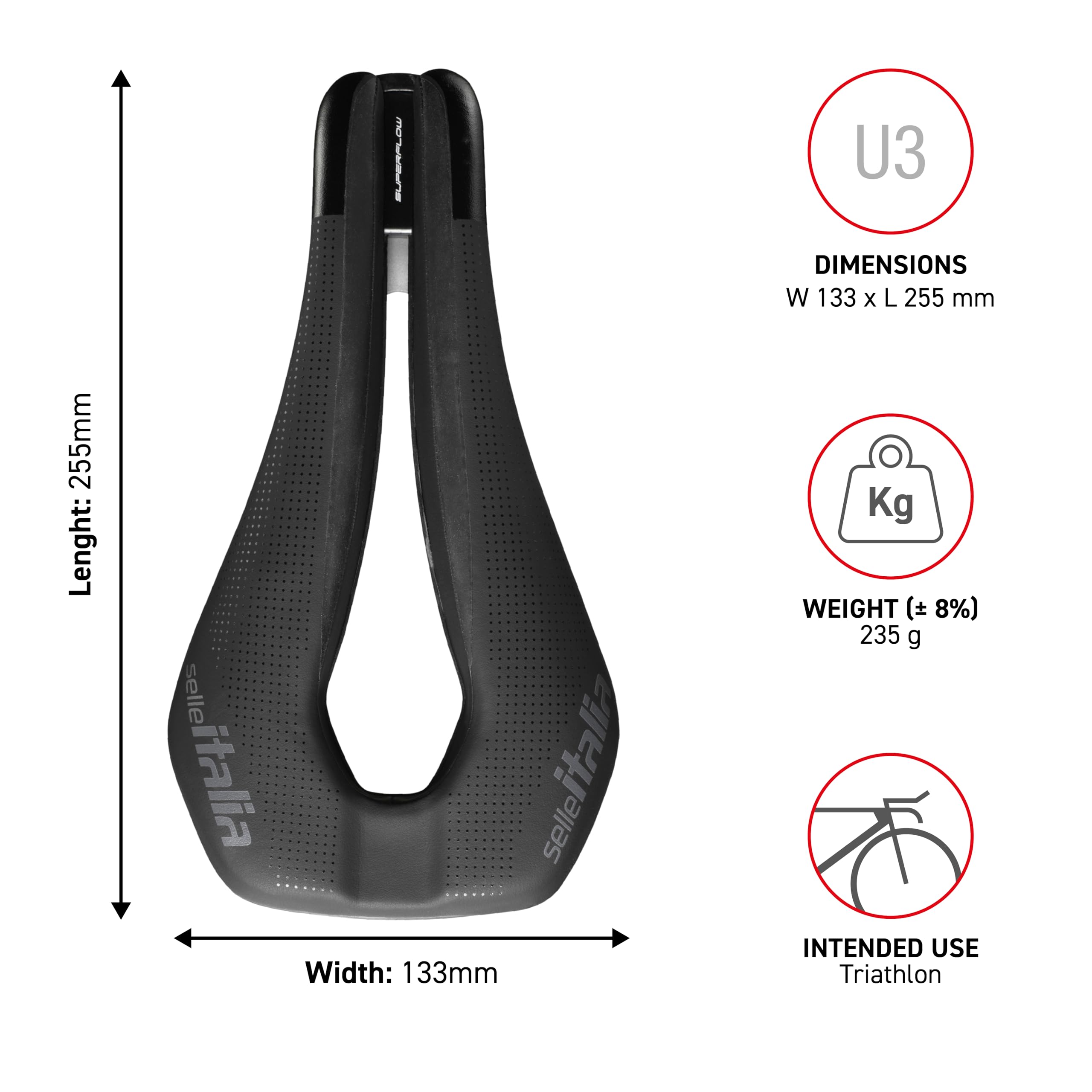 Amazon | SELLE ITALIA(セライタリア) WATT Gel S.FLOW Ti316 | Selle