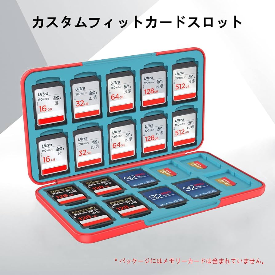 Amazon.co.jp: PGRTYOF SDカード ケース 40枚収納 （SD*20枚＋microSD
