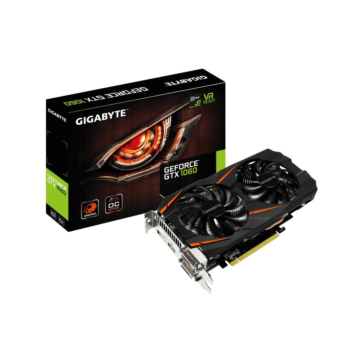 Amazon | GIGABYTE ビデオカード GEFORCE GTX 1060搭載 グラフィック