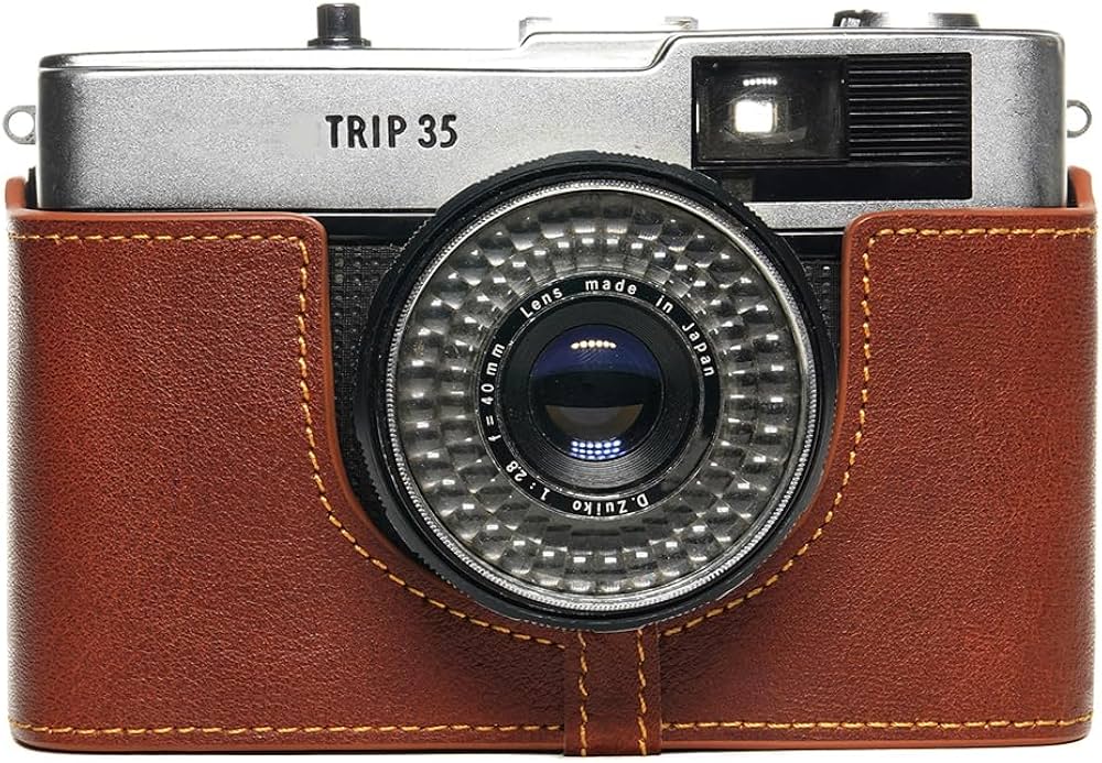 Amazon.co.jp: TP Original Olympus Trip35 専用 ブルタイプ 本革