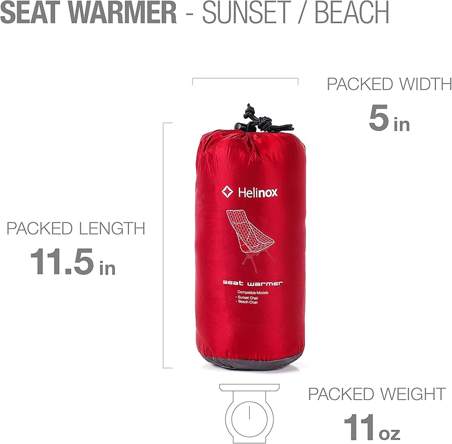 Amazon.co.jp: Helinox(ヘリノックス) シートウォーマー 断熱 フィット