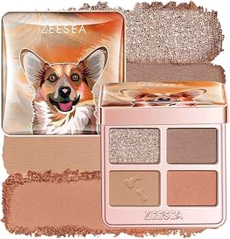Amazon.co.jp: ZEESEAアイシャドウパレット夢幻燦爛 動物シリーズ 四色