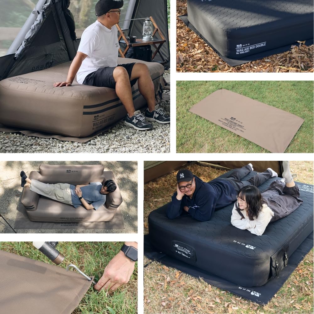Amazon.co.jp: WAQ AIRシリーズ グランドシート エアソファ アウトドア